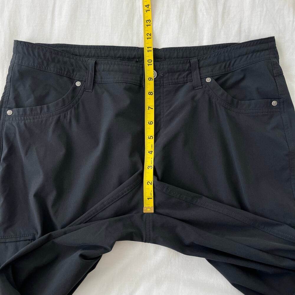 Kuhl Women’s Freeflex Roll-Up Pant in Dark Gray Koal Coal Size 14 - Picture 9 of 15